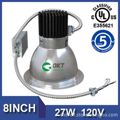 2014 OKT NEW UL Energy Star Listed 8inch 27W new design led downlight